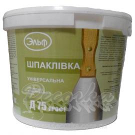 Шпаклевка акриловая Эльф Д-75 ПРОФИ 17кг