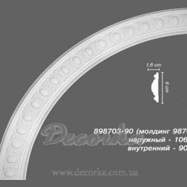 Потолочный бордюр Decomaster 898703-90