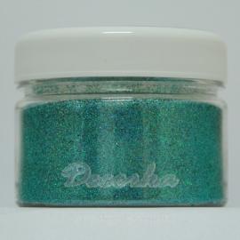 Блёстки, глиттеры Magic Glitters Голографический Бирюзовый 100мл. (art. MG-TrqsH-0,2mm)