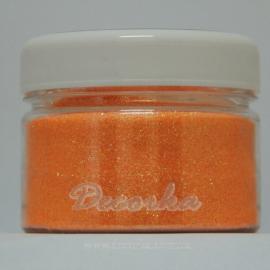 Блёстки, глиттеры Magic Glitters Голографический Оранжевый 100мл. (art. MG-OrngH-0,2mm)