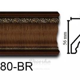 Карниз с орнаментом Decor-Dizayn A1080-BR 2,4м