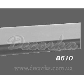Молдинг с гладким профилем Decomaster B610