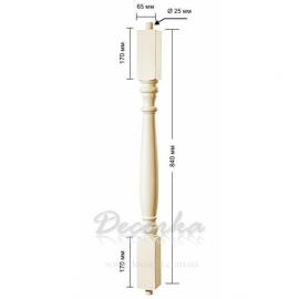 Балюстрада Балясина Classic Home BT-3020 (Al)