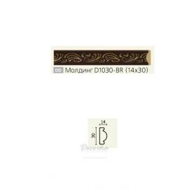 Молдинг с орнаментом Decor-Dizayn D1030-BR 2,4м