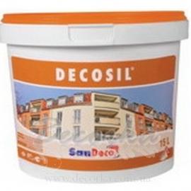 Профессиональная -высококачественная силиконовая фасадная краска Decosil 15л