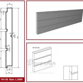 Накладная панель Prestige Decor HC-101-50 2м