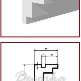 Угол внутренний Prestige Decor HC-201 2м