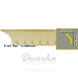 Карниз гибкий с орнаментом Harmony K 123 Flex 2,4 м