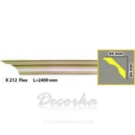 Карниз гибкий с гладким профилем Harmony K 212 Flex 2,4 м