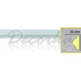 Молдинг гибкий с гладким профилем Harmony М 1134 Flex 2,44 м