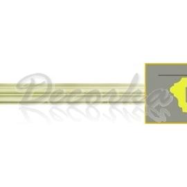 Молдинг гибкий с гладким профилем Harmony М 210 Flex 2,4 м