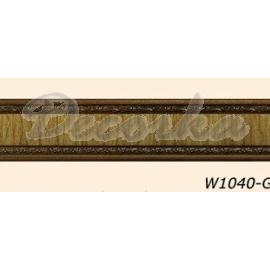 Молдинг с орнаментом Арт Багет W1040-G 2,4м