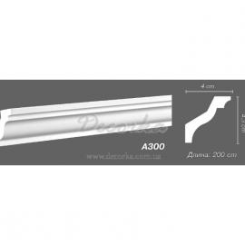 Карниз с гладким профилем Decomaster A300