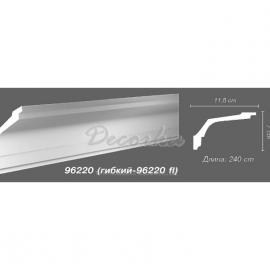Карниз гибкий с гладким профилем Decomaster 96220 Flex