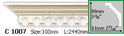 Карниз с орнаментом Gaudi Decor С-1007 2,44м