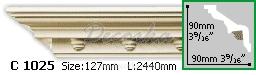 Карниз с орнаментом Gaudi Decor С-1025 2,44м