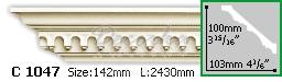 Карниз с орнаментом Gaudi Decor С-1047 2,44м