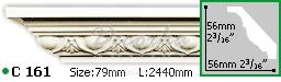 Карниз с орнаментом Gaudi Decor С-161 2м