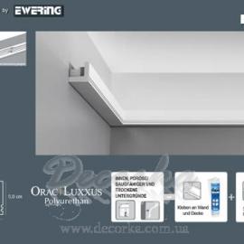 Карниз с гладким профилем Orac Luxxus C361 2м