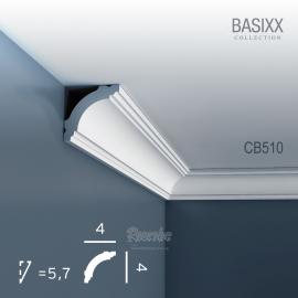 Карниз с гладким профилем Orac Basixx CB510 2м