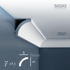 Карниз с гладким профилем Orac Basixx CB521 2м