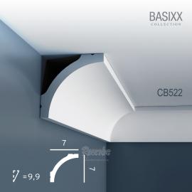 Карниз с гладким профилем Orac Basixx CB522 2м