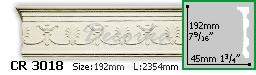 Молдинг с орнаментом Gaudi Decor CR-3018 2,35м