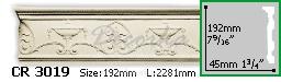 Молдинг с орнаментом Gaudi Decor CR-3019 2,28м
