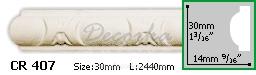 Молдинг с орнаментом Gaudi Decor CR-407 2,44м