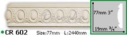 Молдинг с орнаментом Gaudi Decor CR-602 2,44м