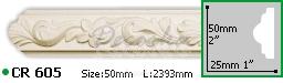 Молдинг с орнаментом Gaudi Decor CR-605 2,44м