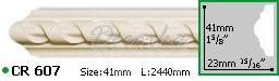 Молдинг с орнаментом Gaudi Decor CR-607 2,44м
