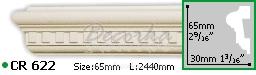 Молдинг с орнаментом Gaudi Decor CR-622 2,44м