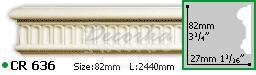 Молдинг с орнаментом Gaudi Decor CR-636 2,44м
