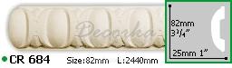 Молдинг с орнаментом Gaudi Decor CR-684 2м