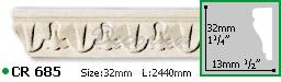 Молдинг с орнаментом Gaudi Decor CR-685 2м