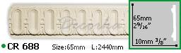Молдинг с орнаментом Gaudi Decor CR-688 2м