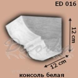Консоль DecoWood Модерн ED016 белая