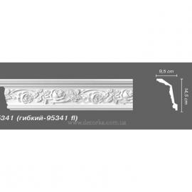 Карниз гибкий с орнаментом Decomaster 95341 Flex
