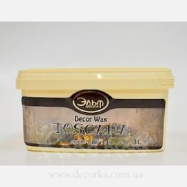 Защитный воск Эльф Decor воск Toscana матовый 1л