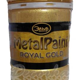 Краска Эльф Decor MetalPaint  royal gold 250мл