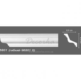Карниз гибкий с гладким профилем Decomaster 96801 Flex