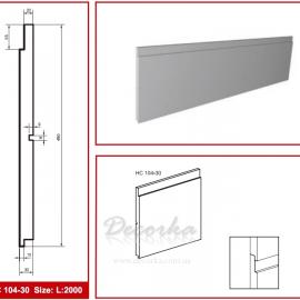 Накладная панель Prestige Decor HC-104-30 2м