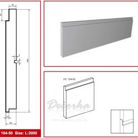 Накладная панель Prestige Decor HC-104-50 2м