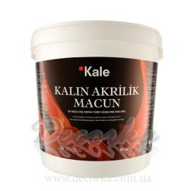 Готовая стартовая шпаклёвка для наружных и внутренних работ KALIN AKR?L?K MACUN 25кг