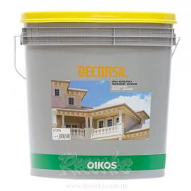 Краска Oikos Decorsil Firenze, белая 14л