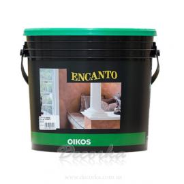 Краска Oikos Encanto, белая 4л
