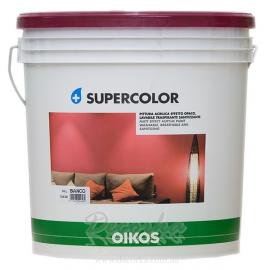 Краска Oikos Supercolor белая 14л