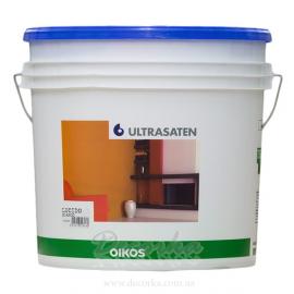 Краска Oikos Ultrasaten полуматовая, белая 10л