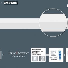 Молдинг с гладким профилем Orac Axxent PX164 2м
